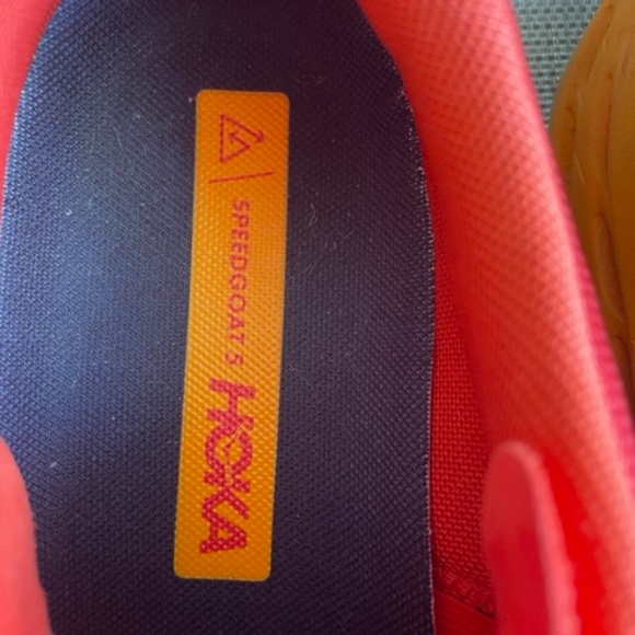 HOKA Men’s Speedgoat 5 Trail Running Shoes 1123157 FRYL - Picture 8 of 13